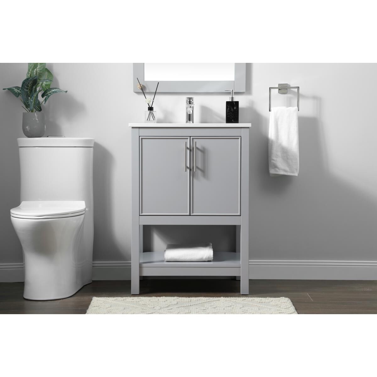 Everett 24 Inch Bath Vanity by Elegant Decor