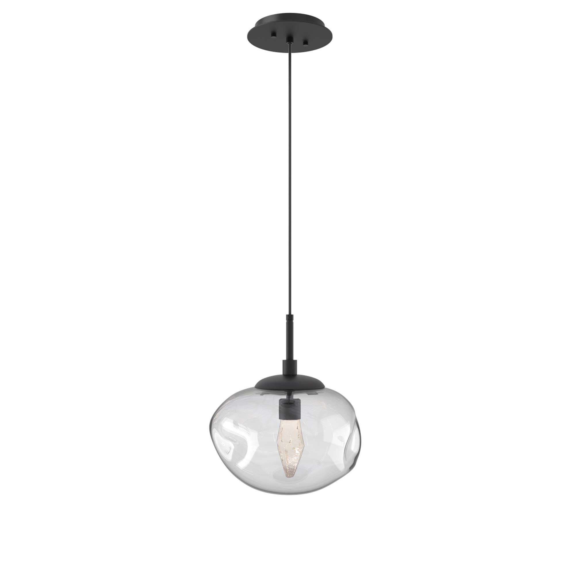 Shown in Matte Black finish and Geo Inner Clear Outer glass