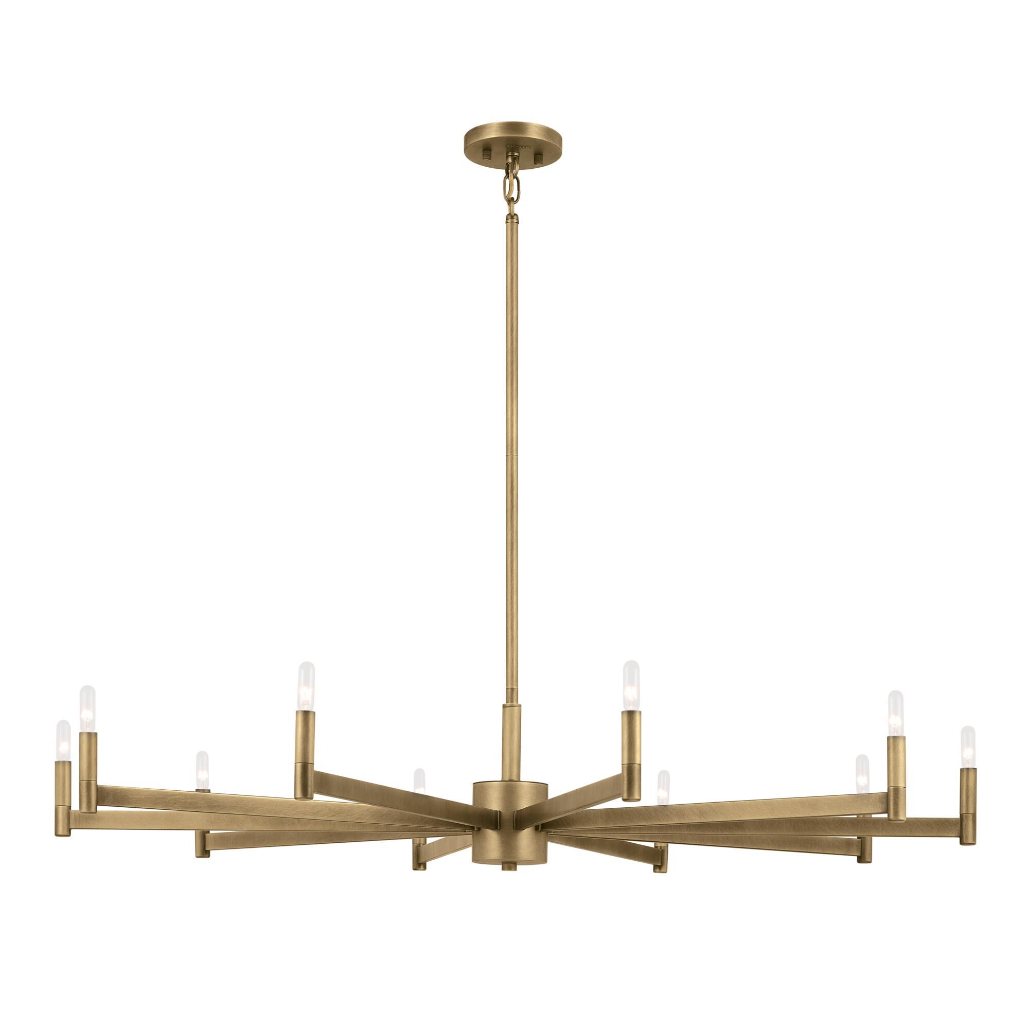 Erzo 10 Light Chandelier,