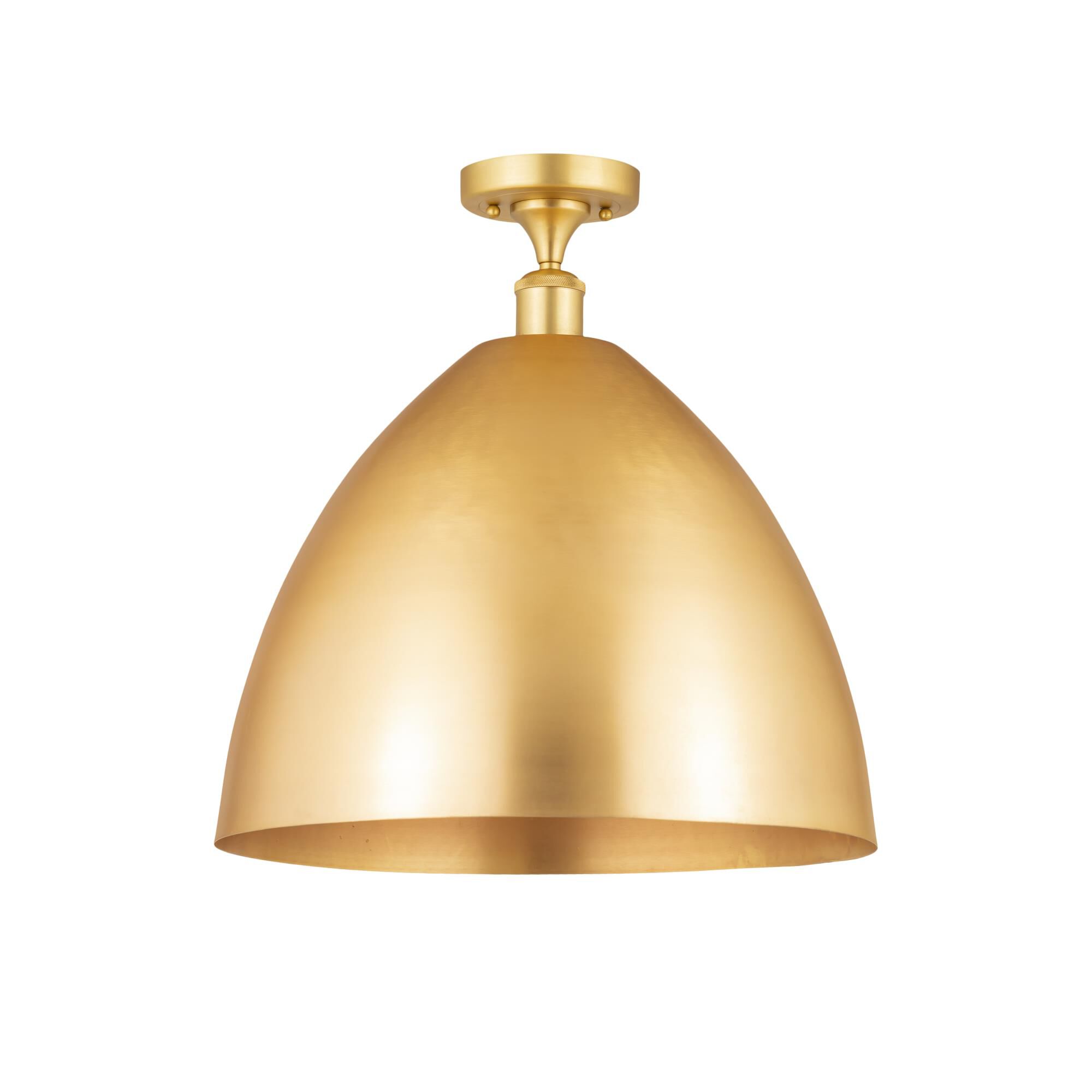 Bruno Marashlian Ballston Dome 16 Inch 1 Light Semi Flush Mount by Innovations Lighting