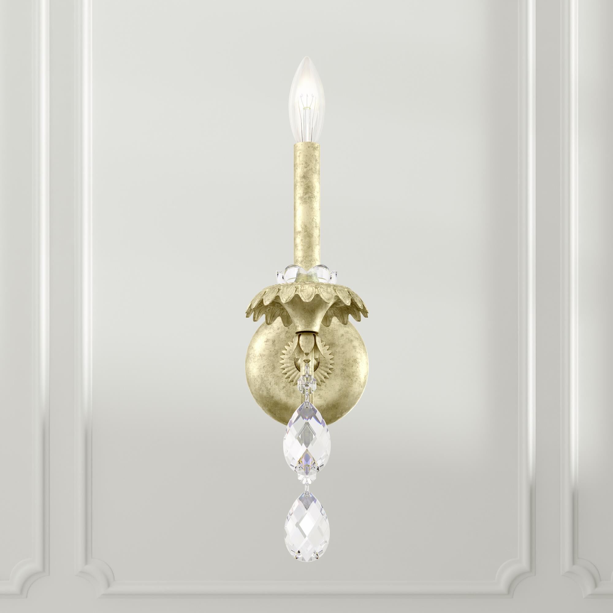 Schonbek Helenia 17 Inch Wall Sconce