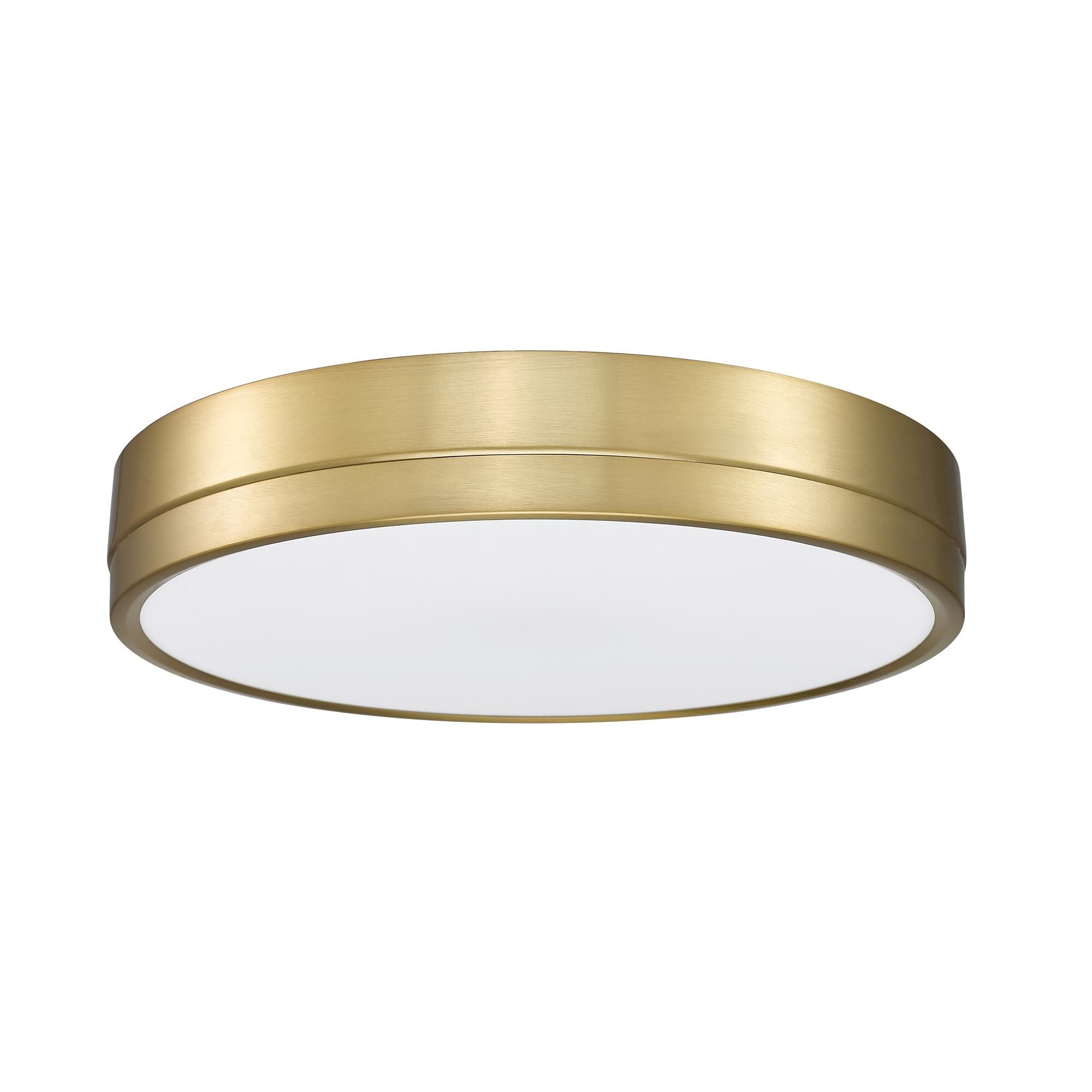 Shown in Modern Gold finish and Frosted glass