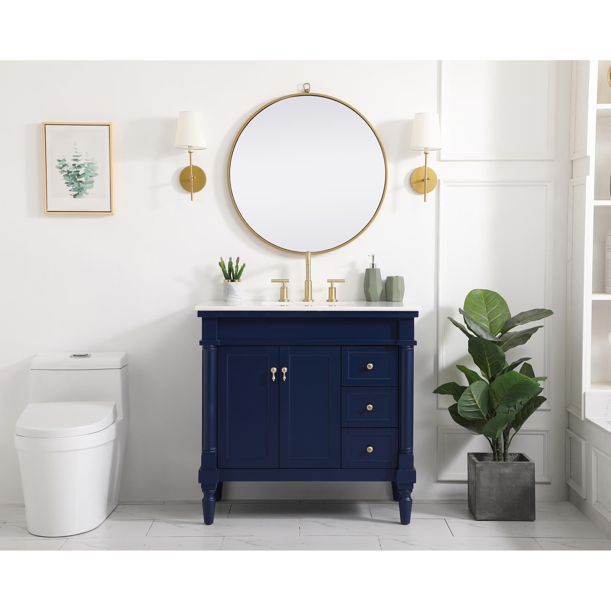 Lexington Bath Vanity by Elegant Decor