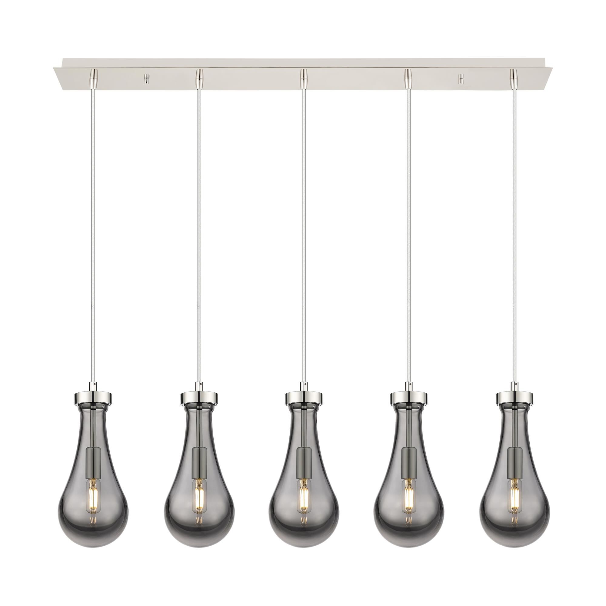 Bruno Marashlian Owego 36 Inch 5 Light Linear Suspension Light by Innovations Lighting