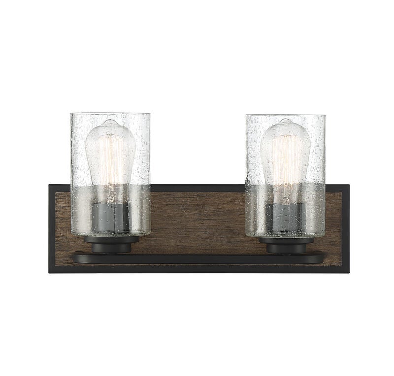 Lighting One Sheppard 15 Inch 2 Light Bath Vanity Light by Savoy House