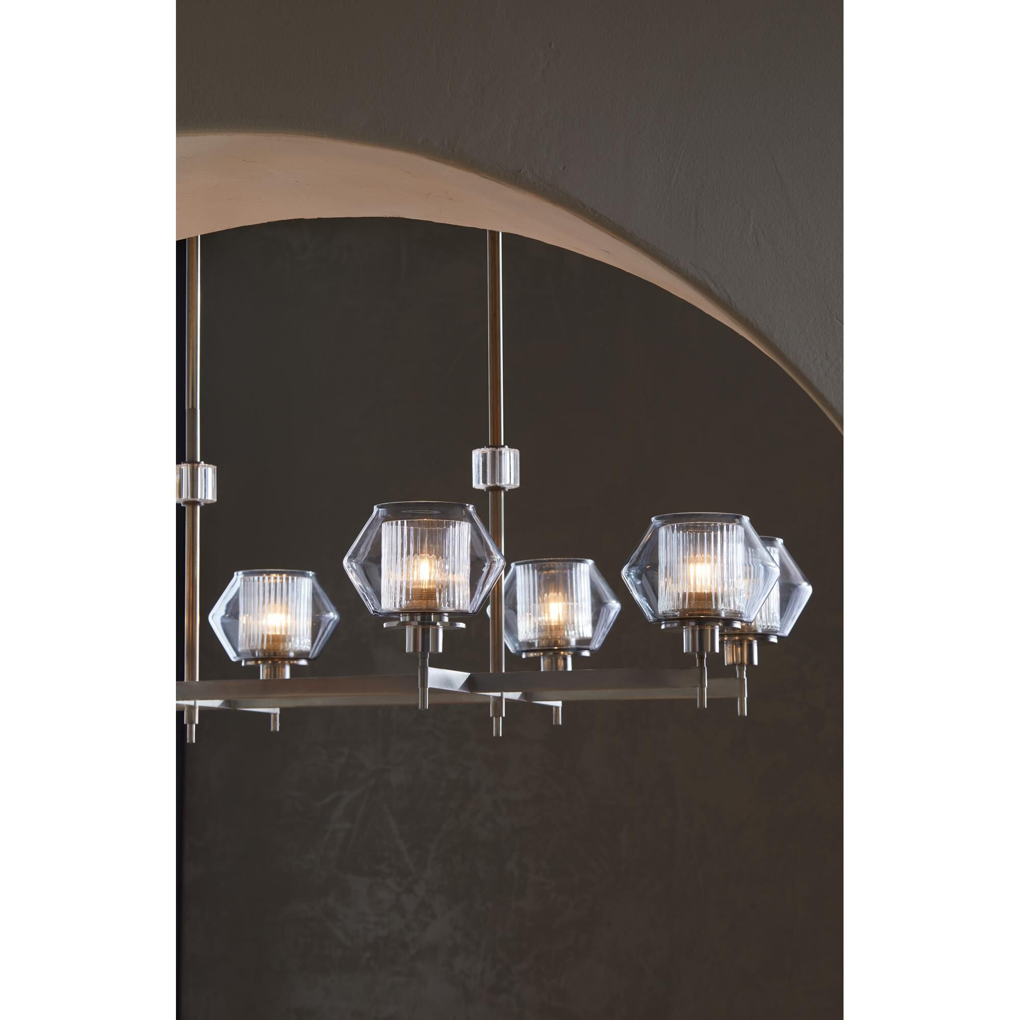 Holm 50 Inch 8 Light Linear Suspension Light by Arteriors Home
