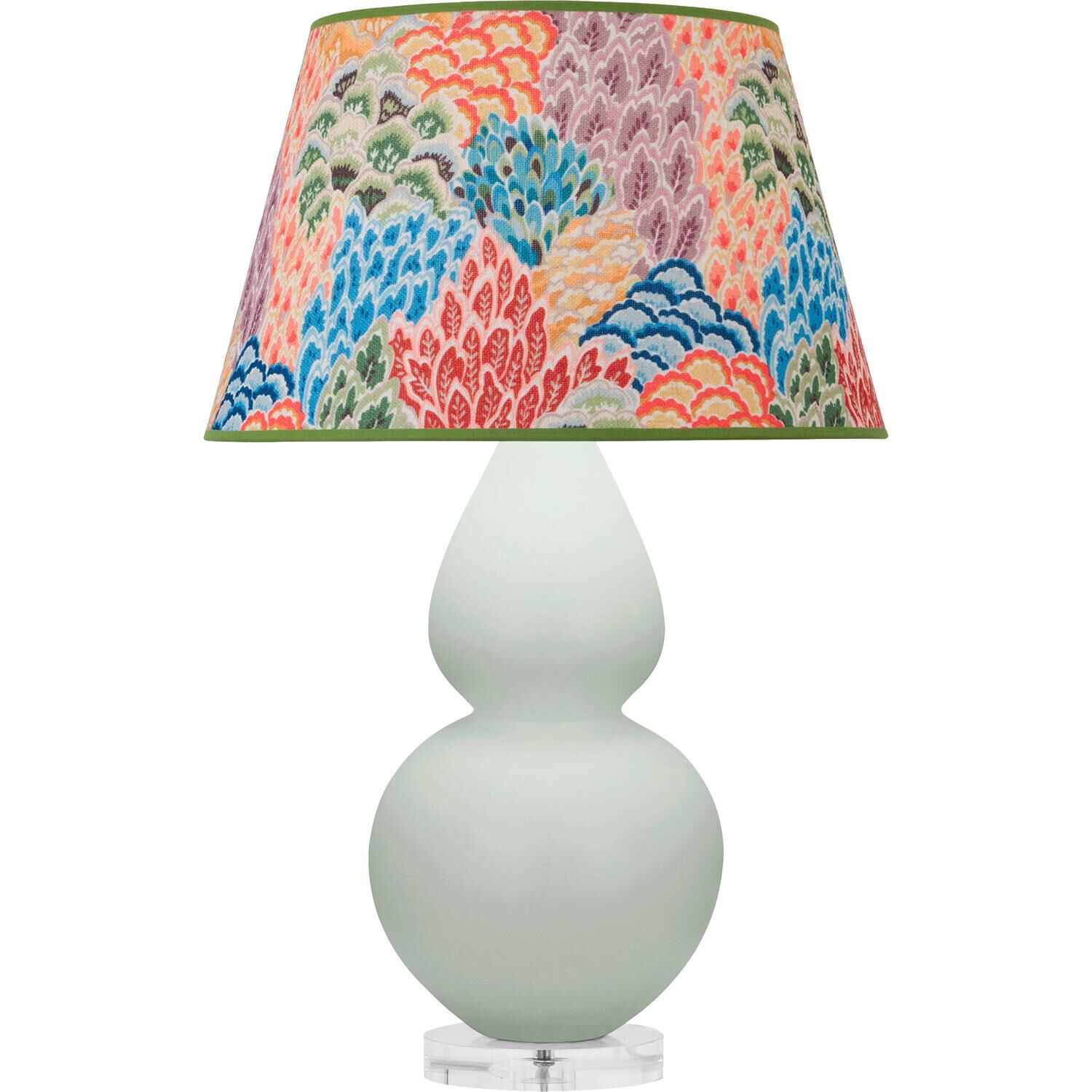 Double Gourd 31 Inch Table Lamp by Robert Abbey