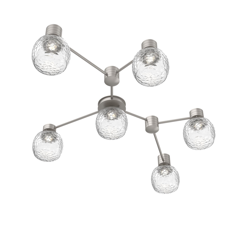Levi Wilson Vessel 37 Inch Semi Flush Mount by Hammerton Studio