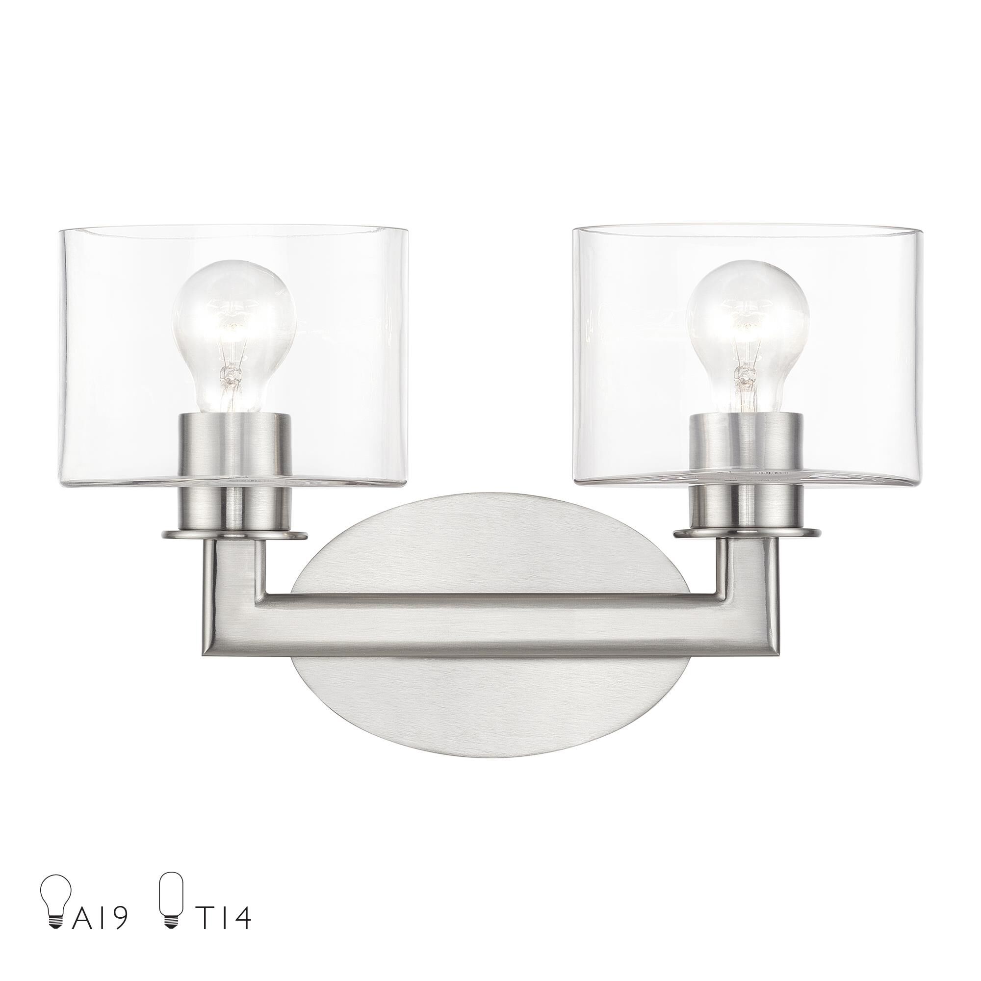 Bernardino 16 Inch Bath Vanity Light by Livex Lighting