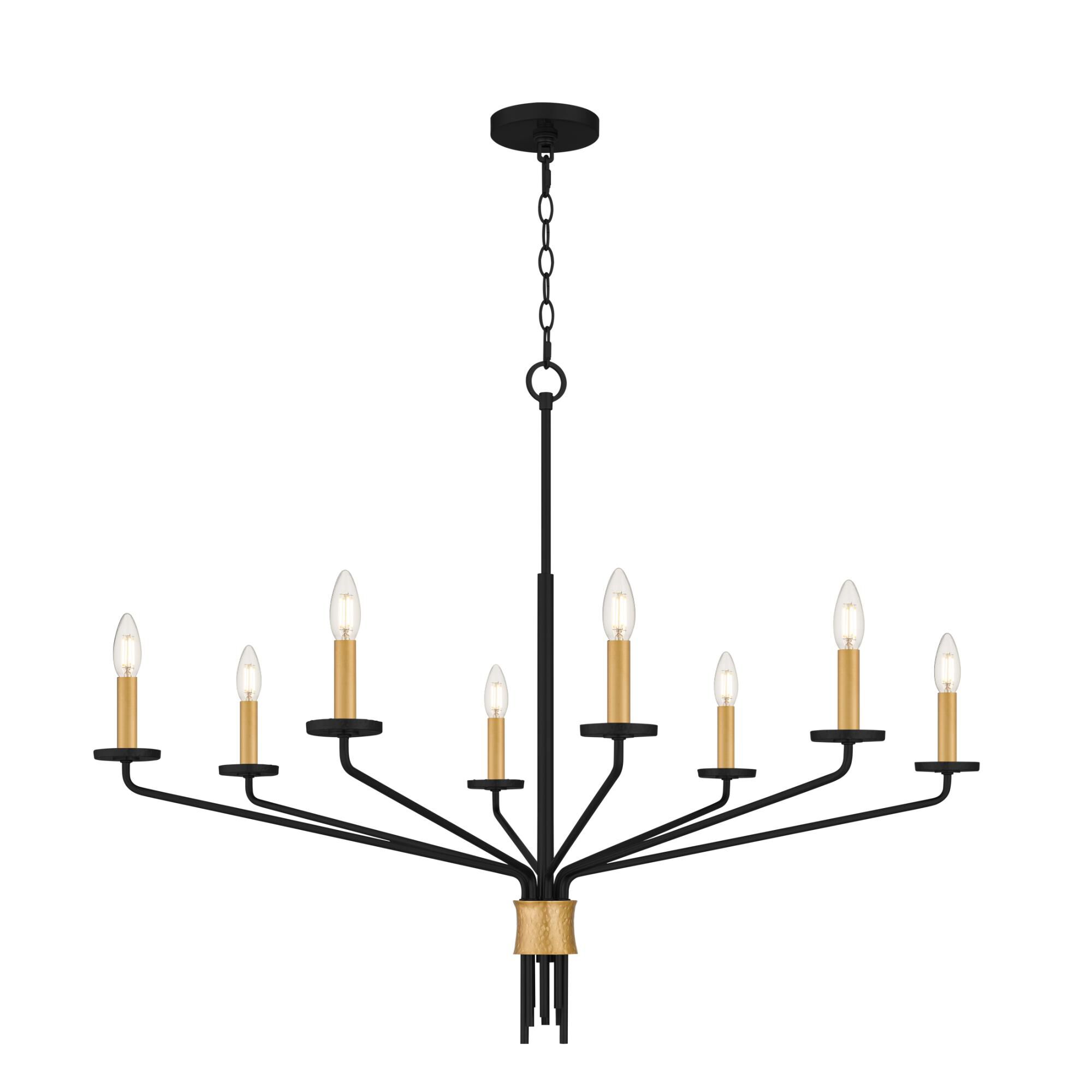 Alexander 40 Inch Chandelier by Quoizel
