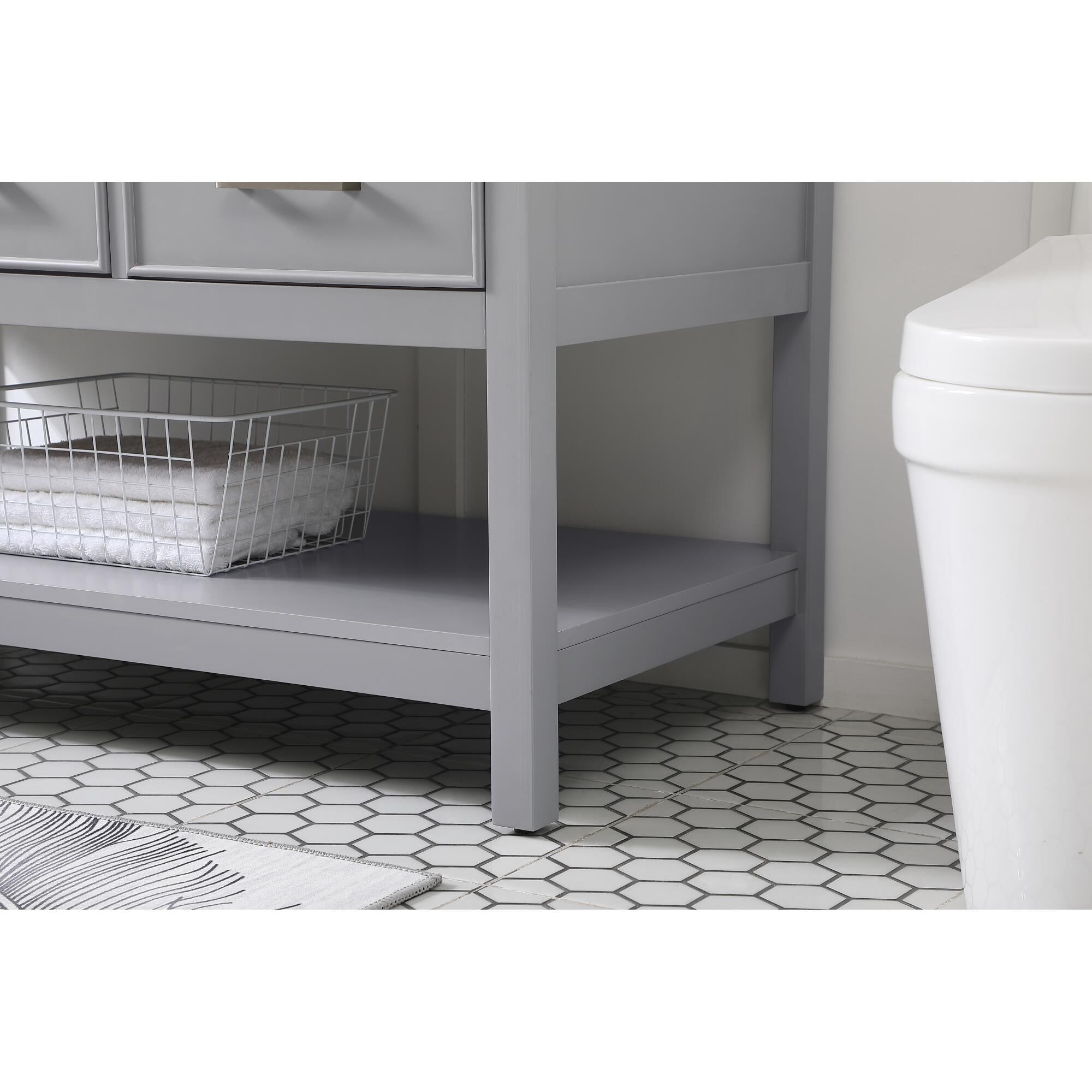 Shown in Gray finish