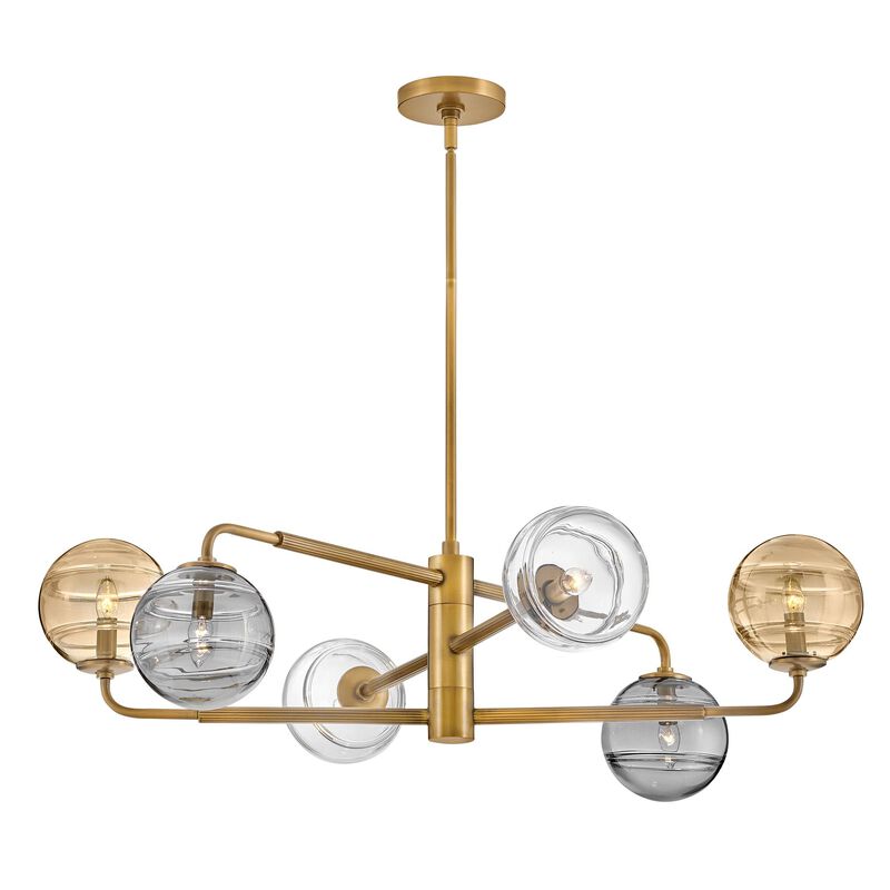 Oberon 36.5 Inch Chandelier by Fredrick Ramond
