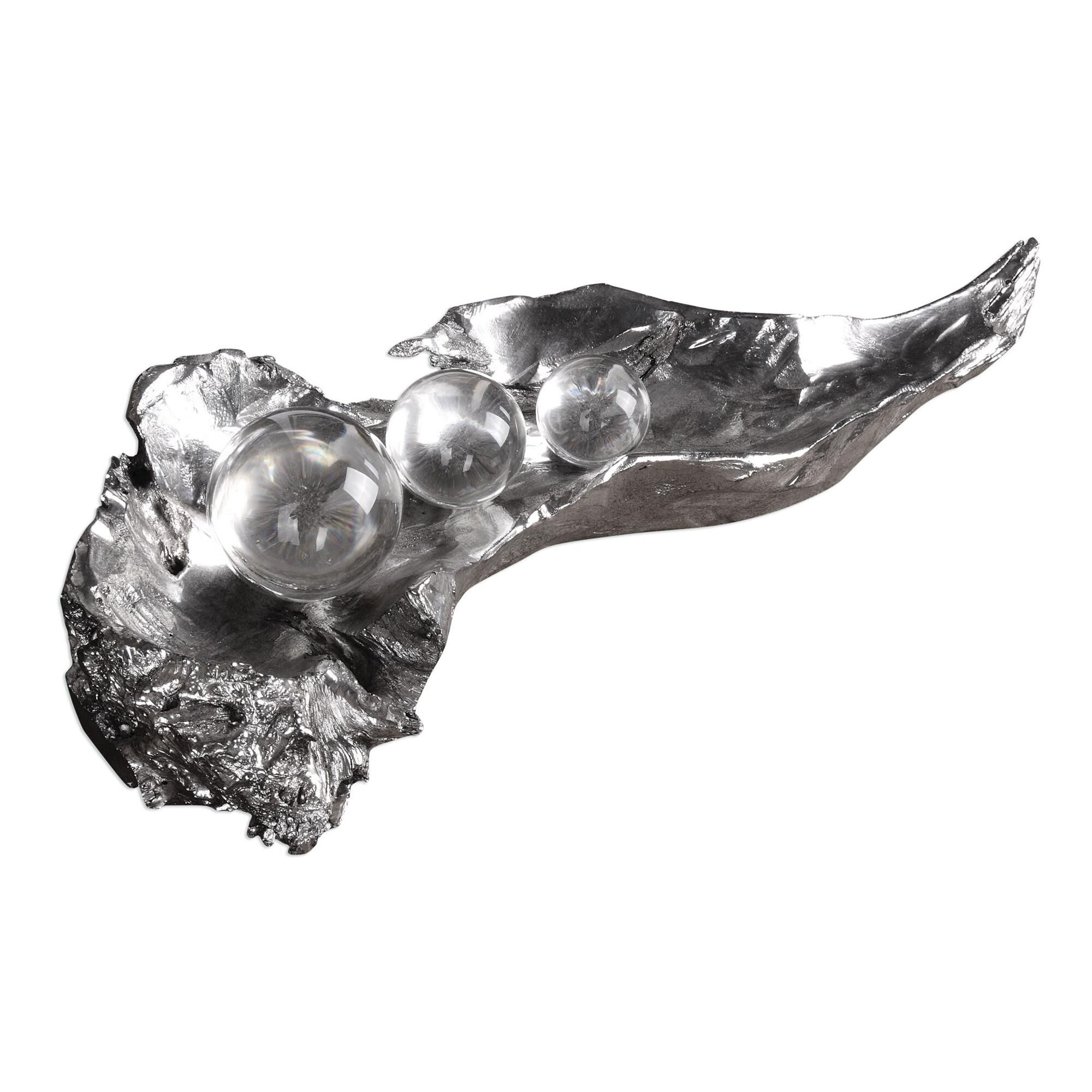 Shown in Tarnished-Metallic Silver finish