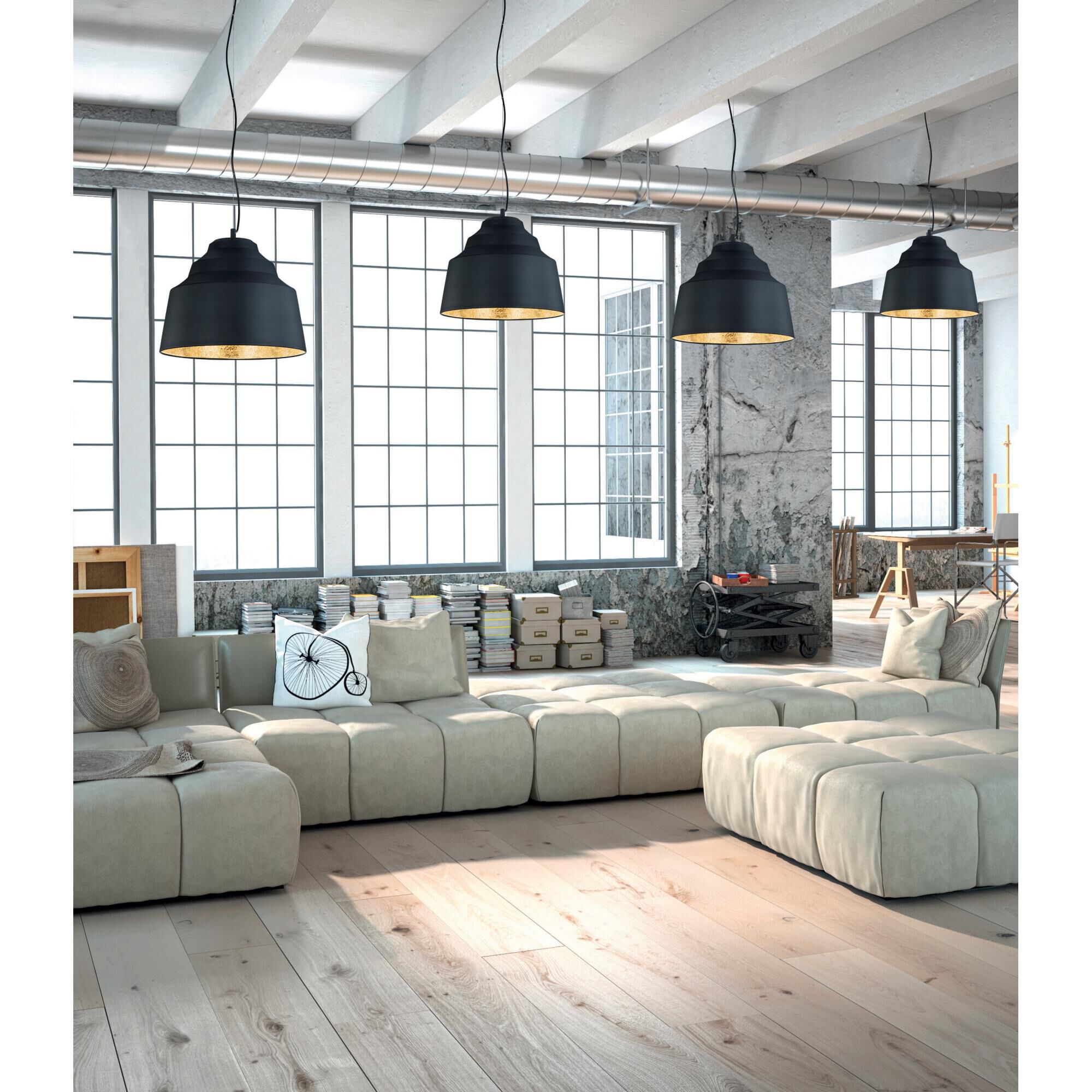 Naples 16 Inch LED Large Pendant by Arnsberg