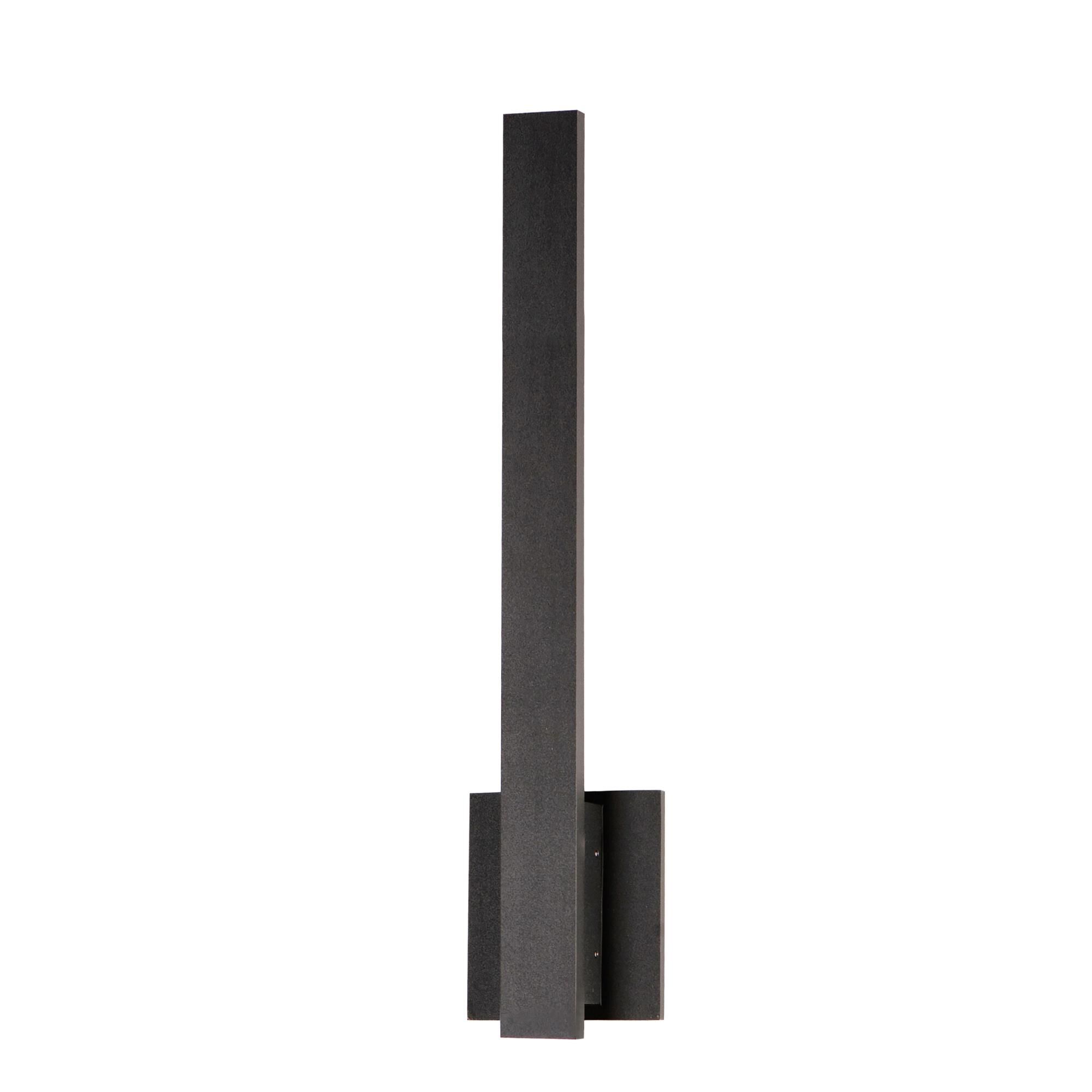 Shown in Architectural Bronze finish and Acrylic shade