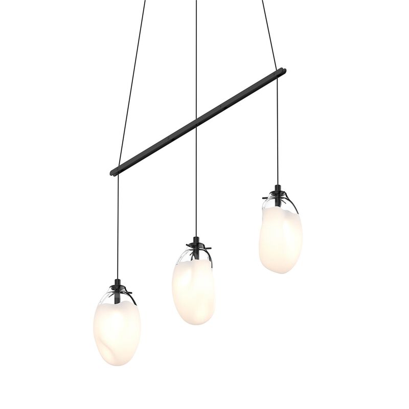 Liquid Small Linear Chandelier by Sonneman