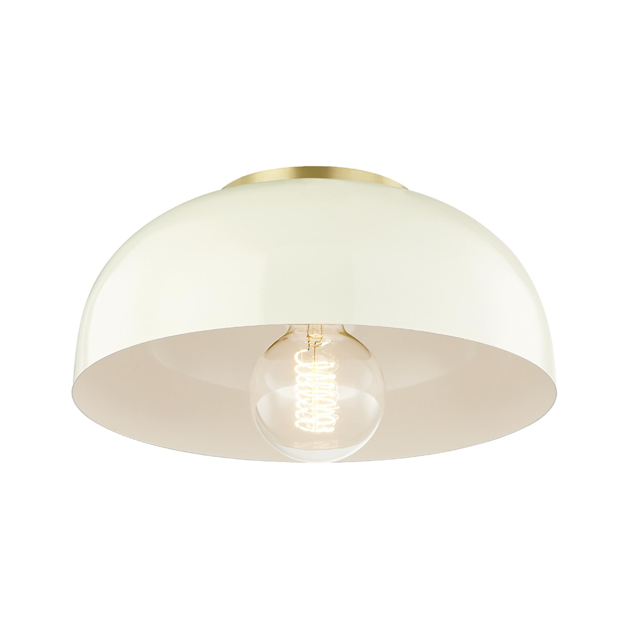 Avery 11 Inch Semi Flush Mount,