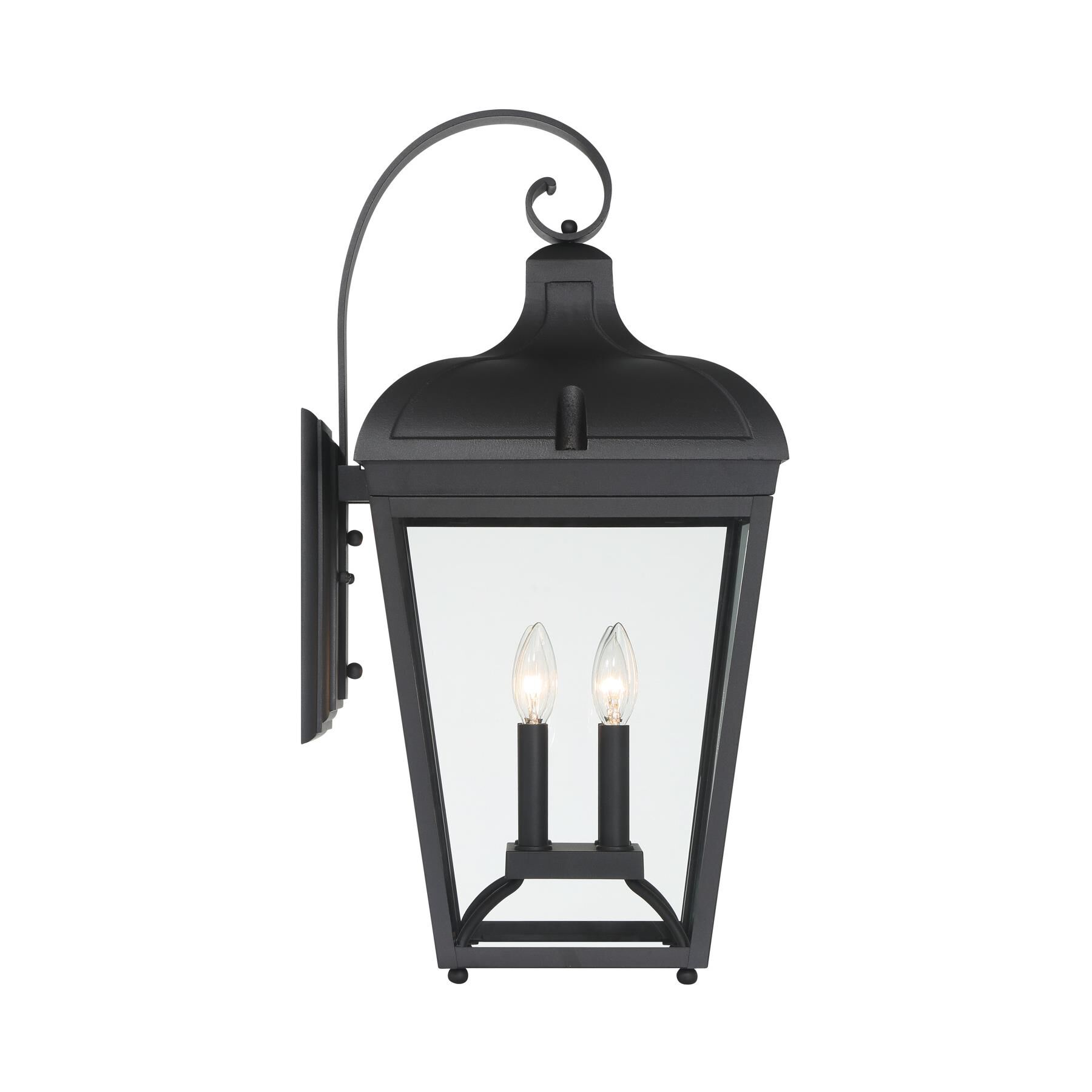 Shown in Sand Coal finish and Clear glass