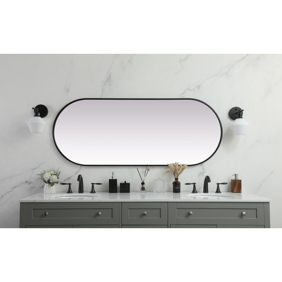 Shown in Black finish