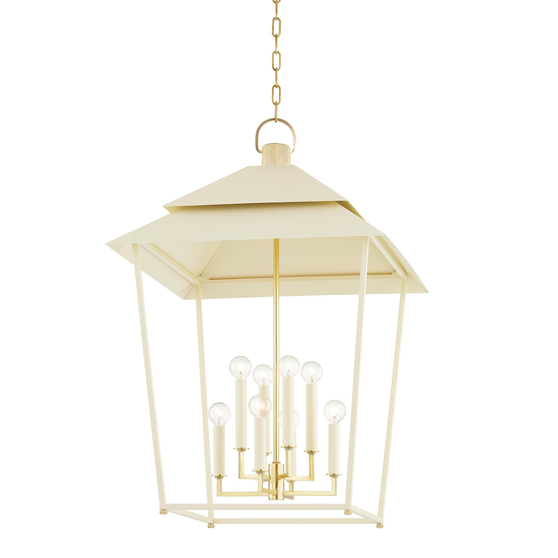 Natick Large Lantern Pendant by Hudson Valley Lighting