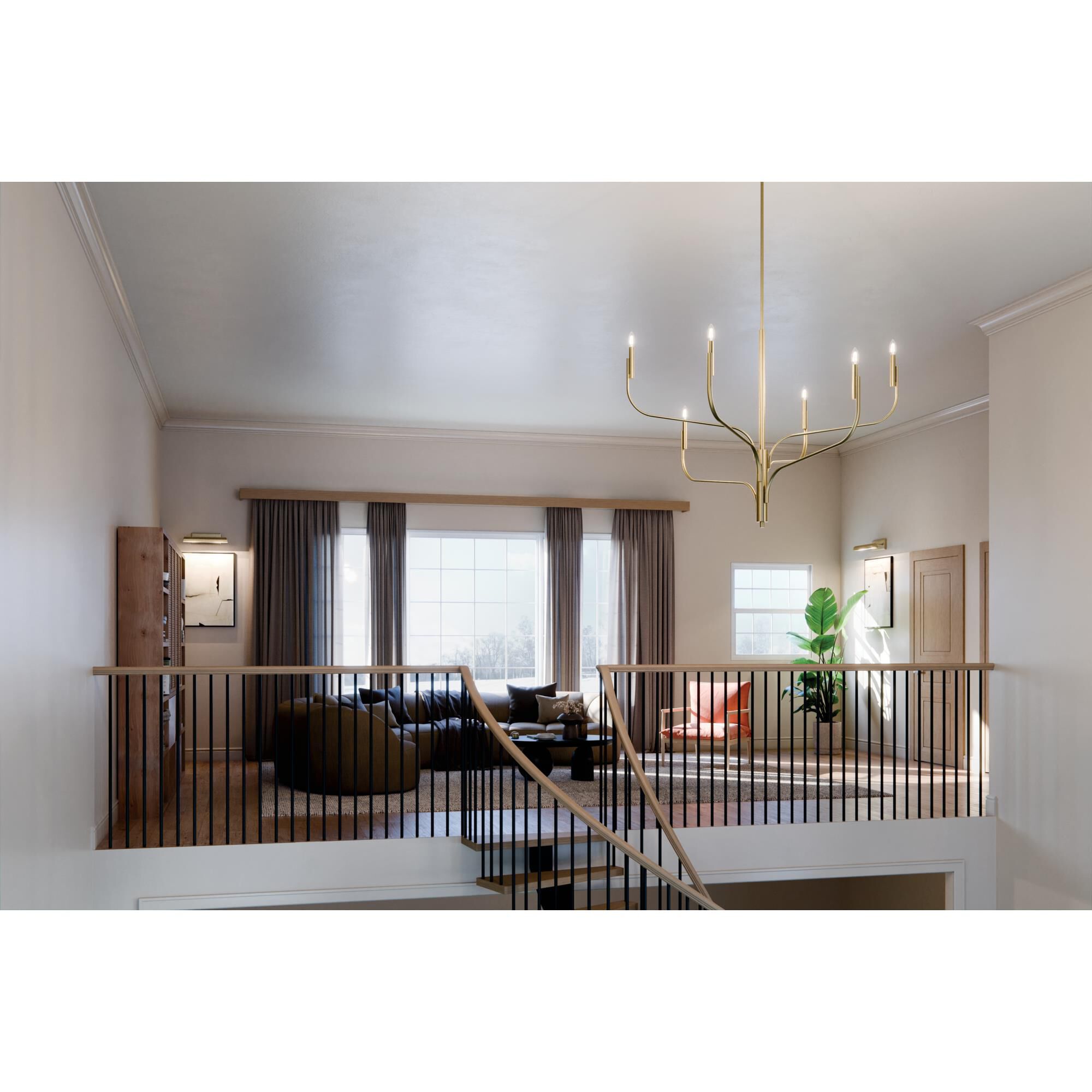 Shown in Champagne Bronze finish