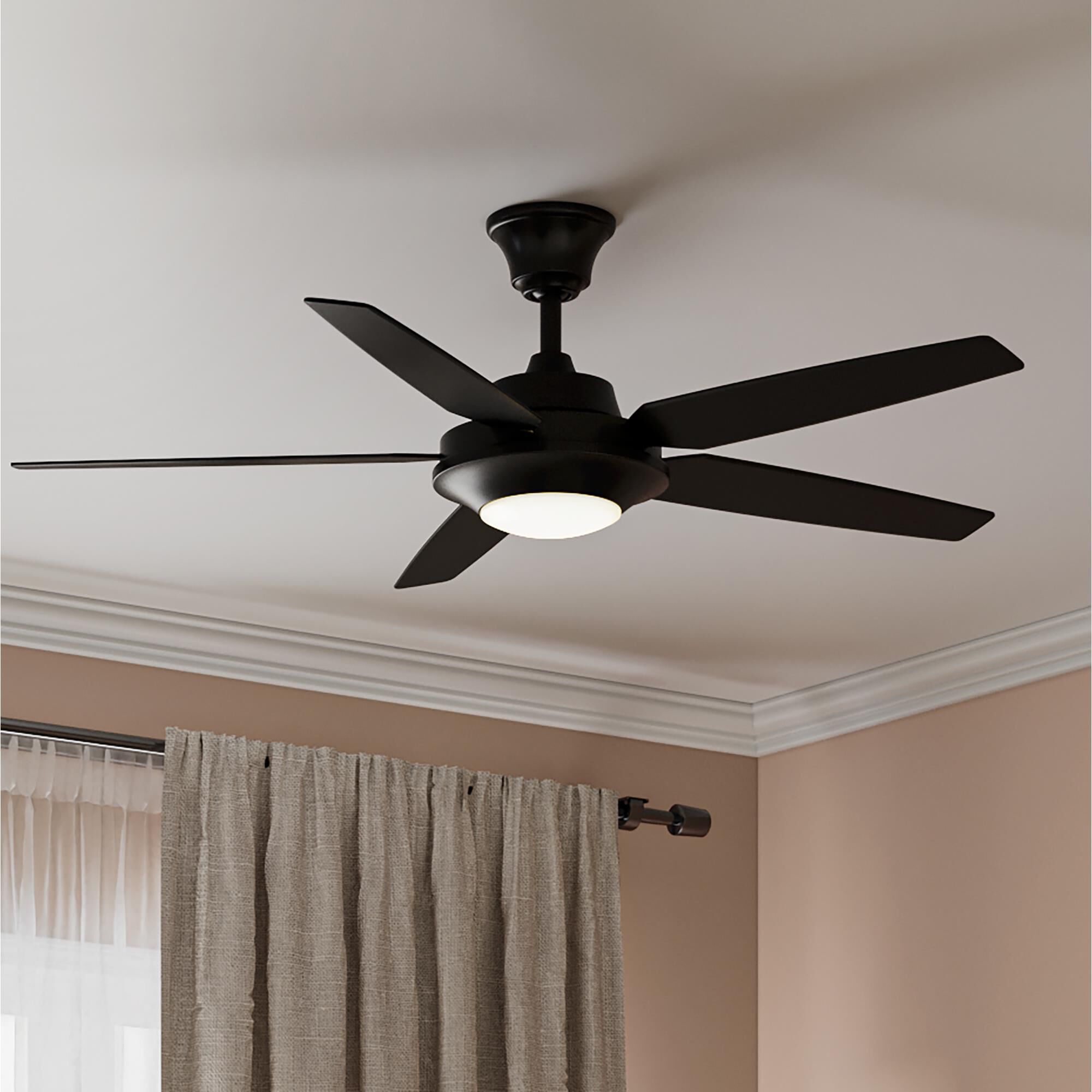 Airpro Signature Plus 54 Inch Ceiling Fan with Light Kit by Progress Lighting
