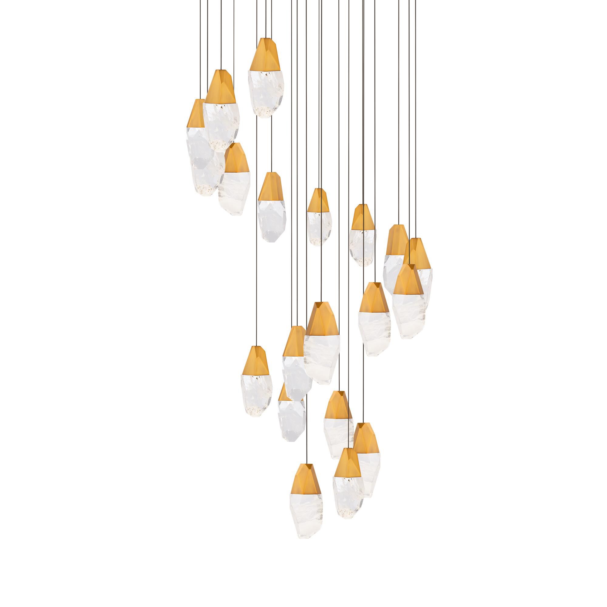 Martini Multi Light Pendant by Schonbek Beyond