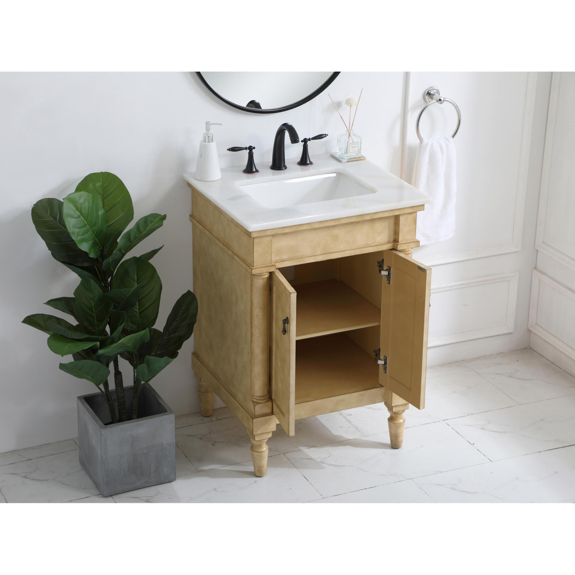 Lexington Bath Vanity by Elegant Decor