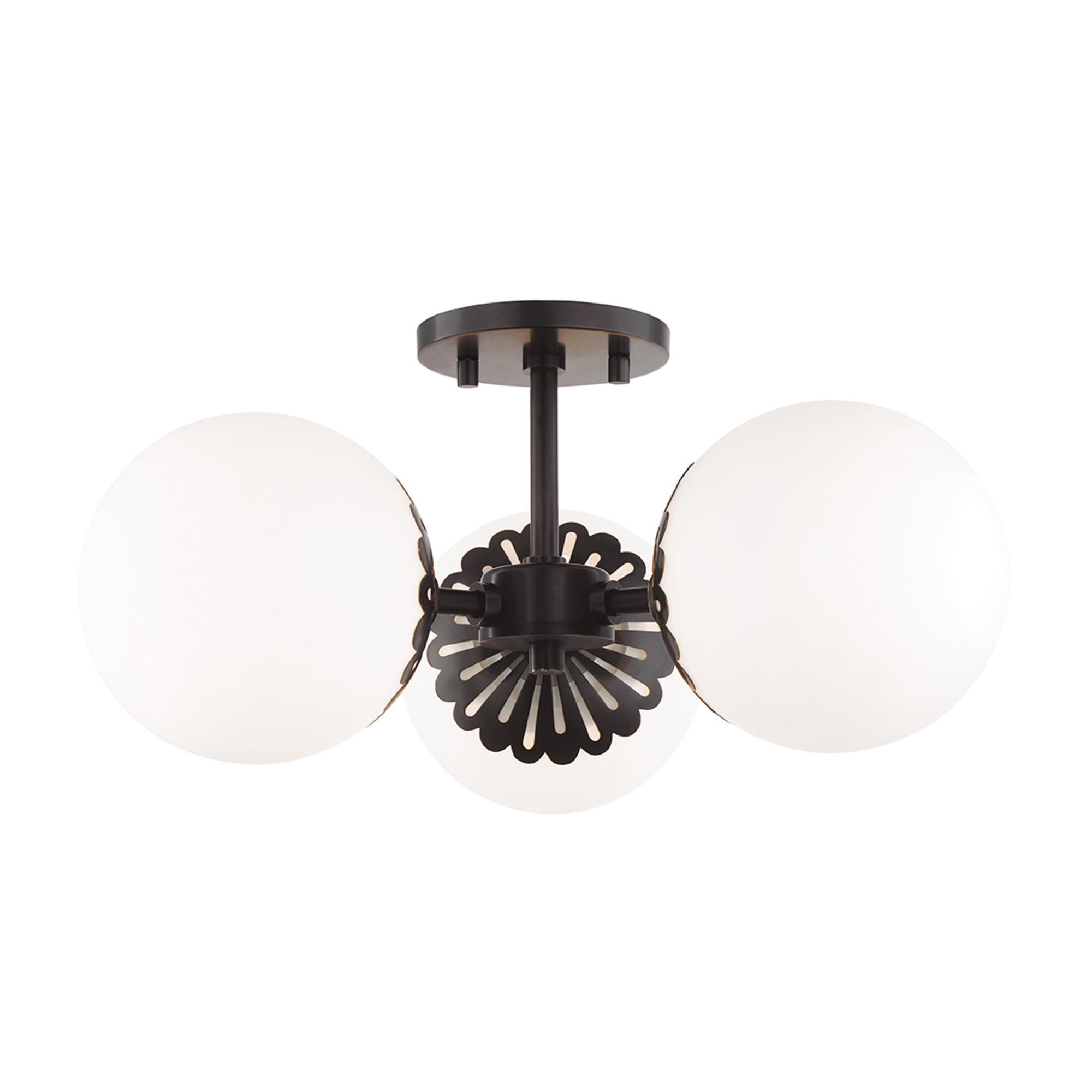 Paige 16.25 Inch Semi Flush Mount by Mitzi