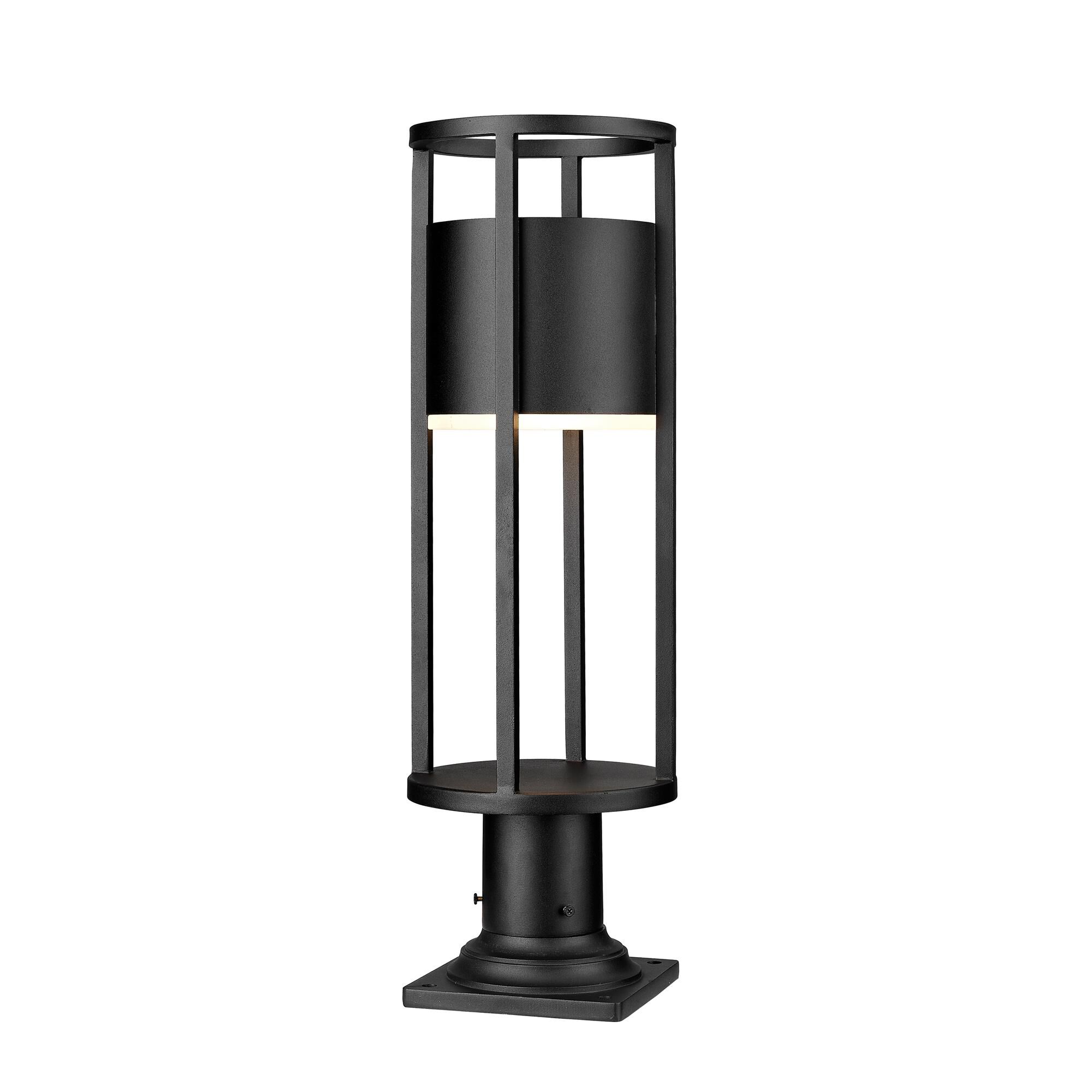 Shown in Black finish and Etched glass