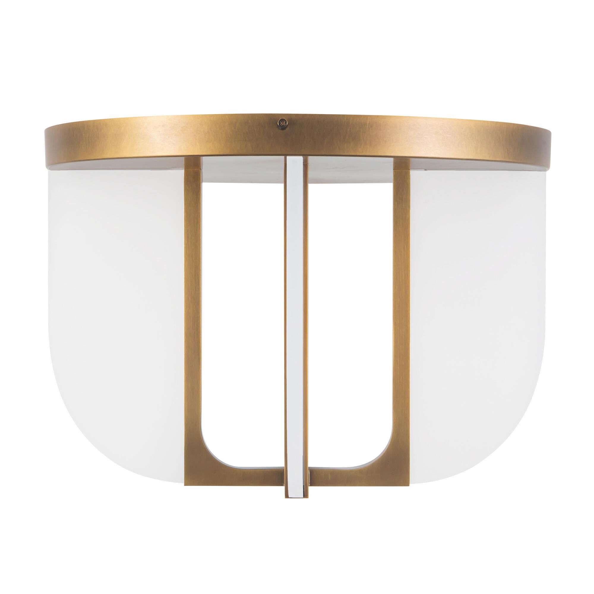 Elisa Carlucci Anders 17 Inch Semi Flush Mount by Alora Lighting
