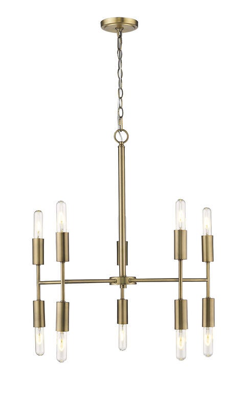 Perret 26 Inch 10 Light Chandelier by Trend Lighting