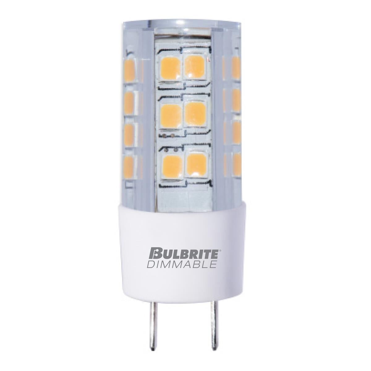 Dimmable 4.50 Watt 3000K T6 LED Light Bulb by Bulbrite