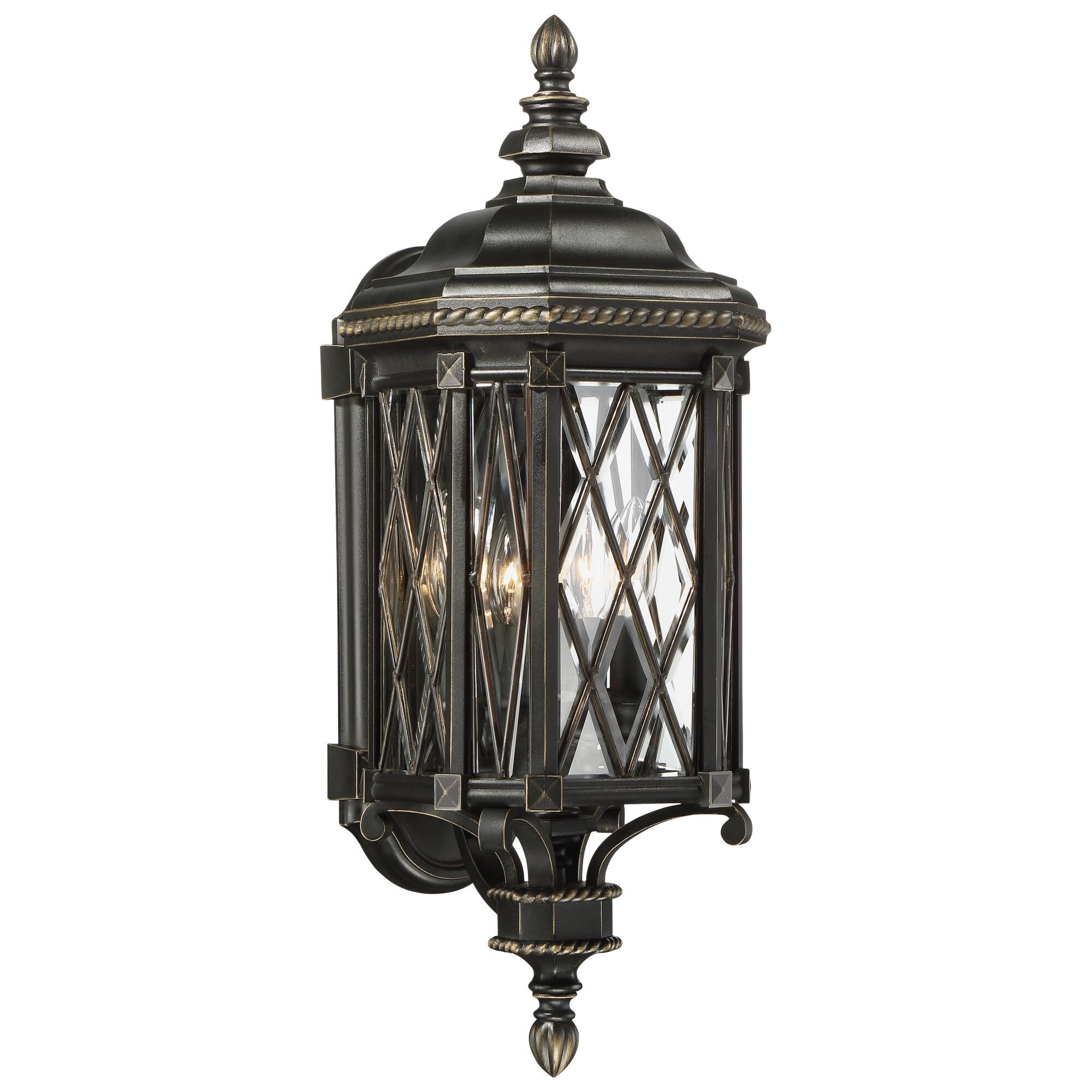 Bexley Manor 25 Inch Tall 4 Light Outdoor Wall Light by Minka Lavery