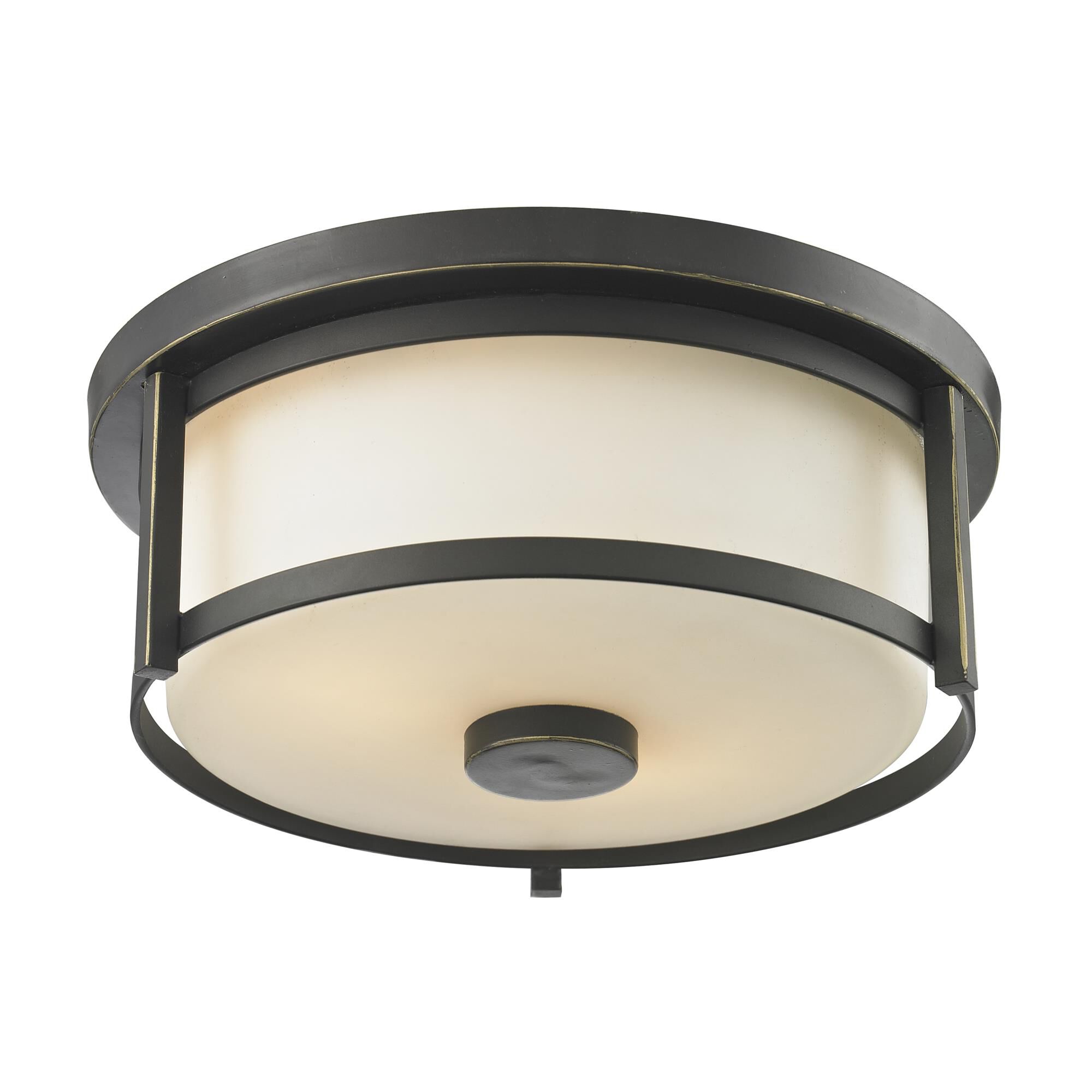 Shown in Olde Bronze finish and Glass shade
