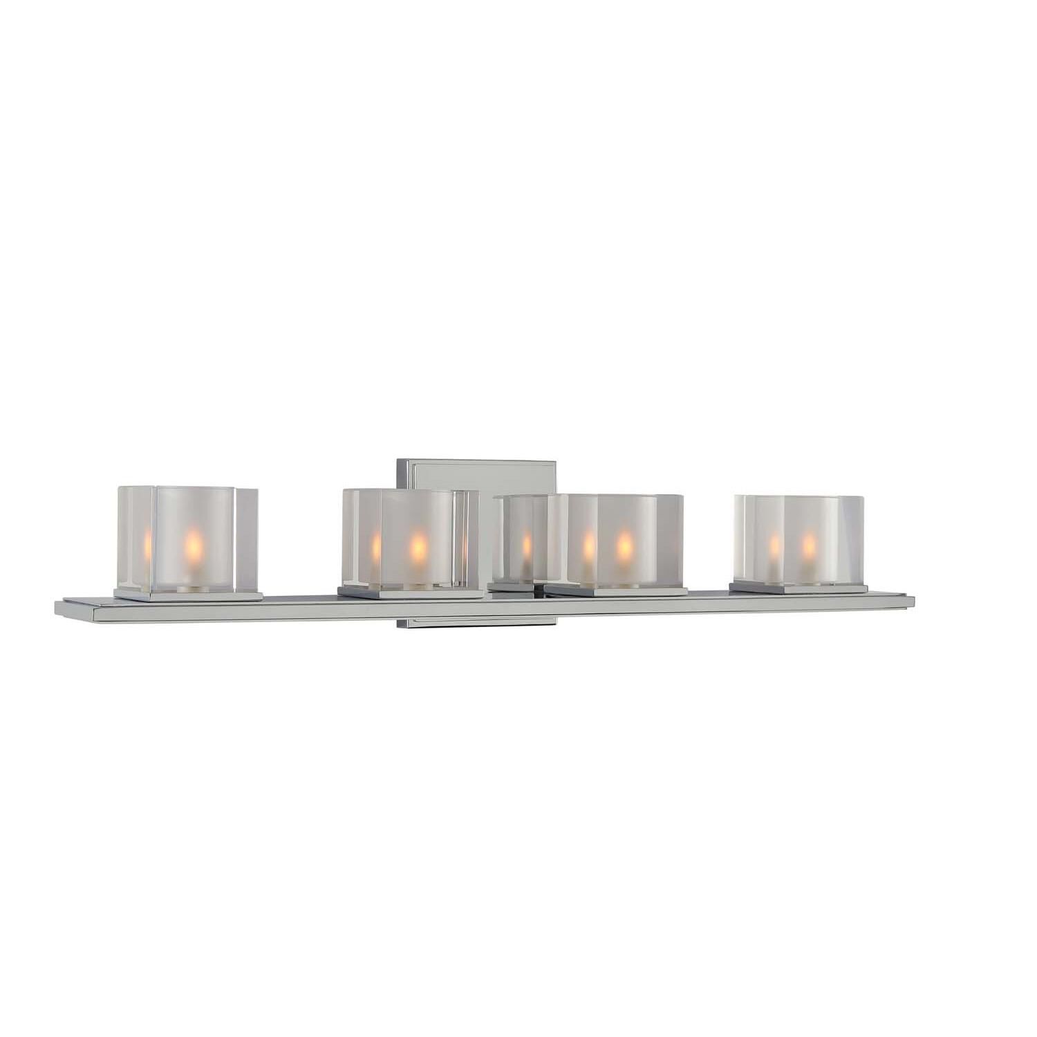 Naples 26 Inch 4 Light Bath Vanity Light by Kalco Lighting