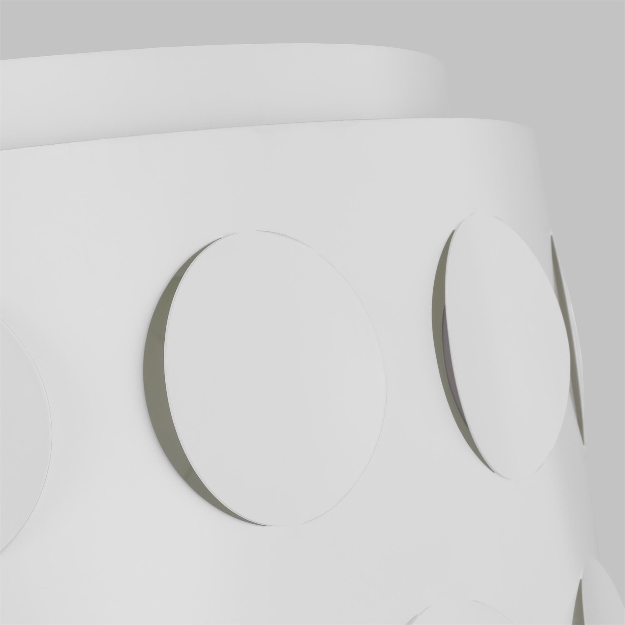 Shown in Matte White finish and Etched glass