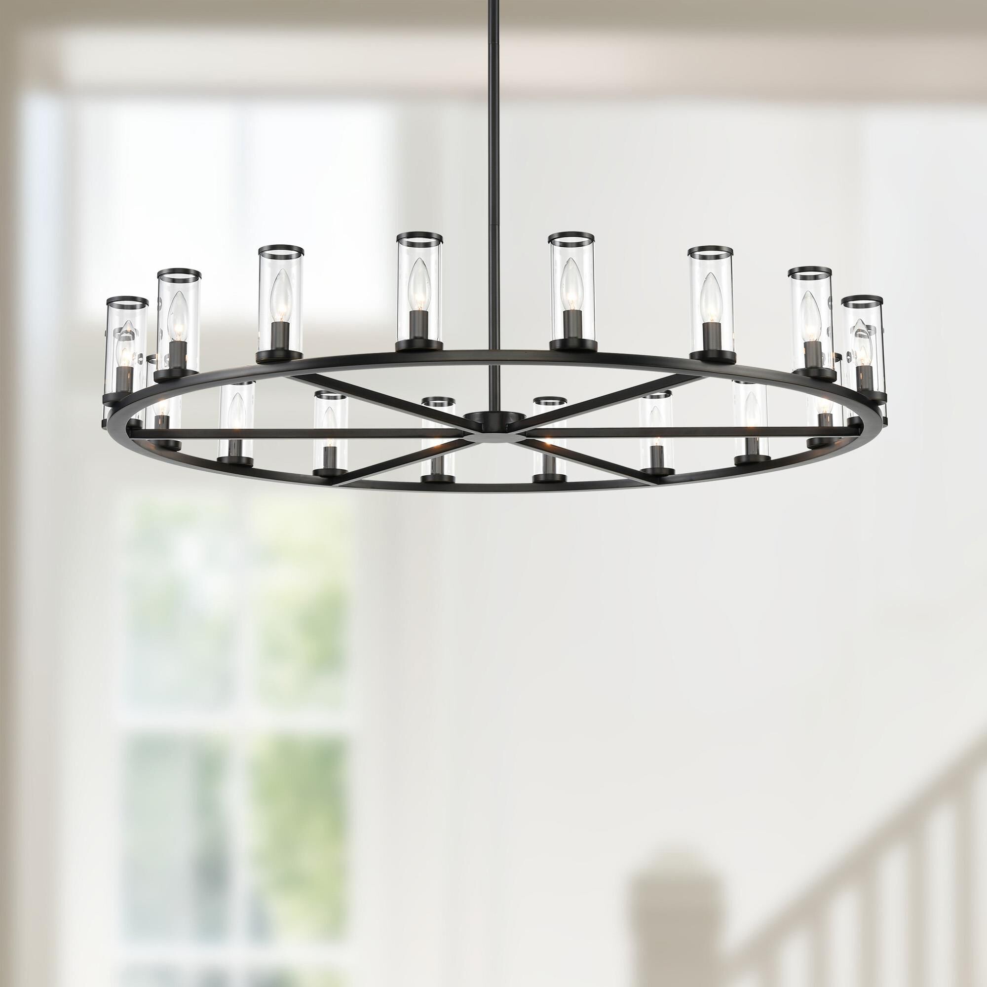 Revolve 48 Inch 18 Light Chandelier by Alora Lighting