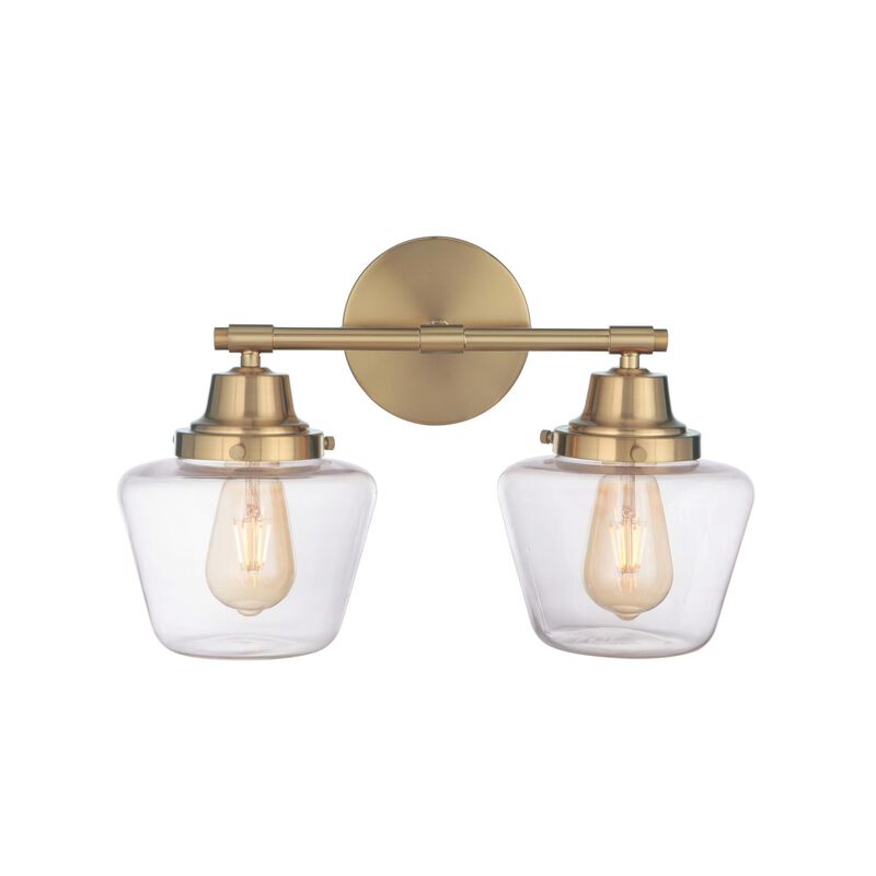 Essex 17 Inch 2 Light Bath Vanity Light by Craftmade