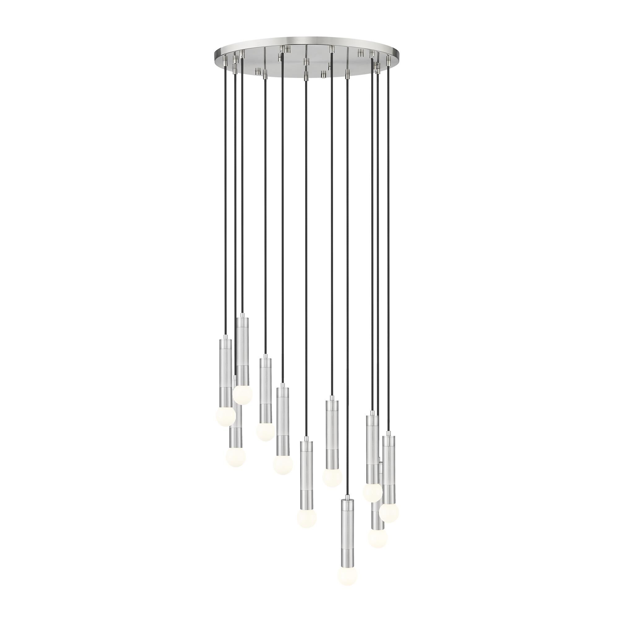 Shown in Brushed Nickel finish