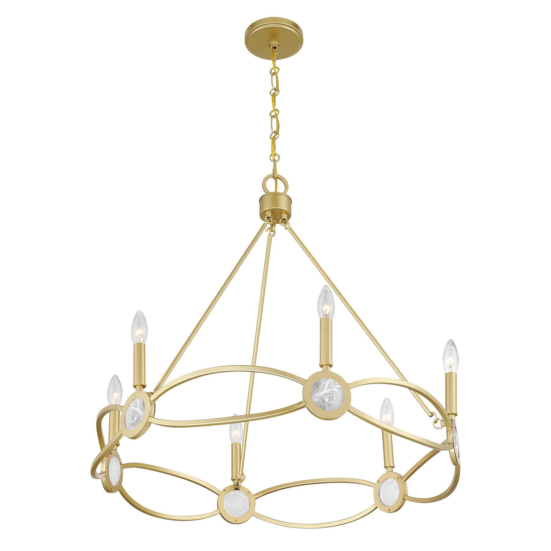 Minette 28 Inch Chandelier by Savoy House