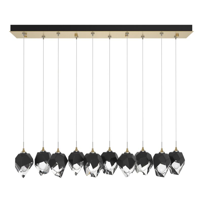 Chrysalis Medium Linear Chandelier by Hubbardton Forge