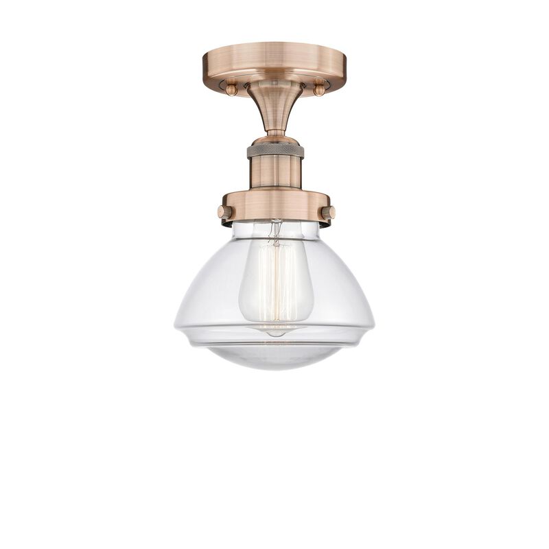 Bruno Marashlian Olean 7 Inch Semi Flush Mount by Innovations Lighting