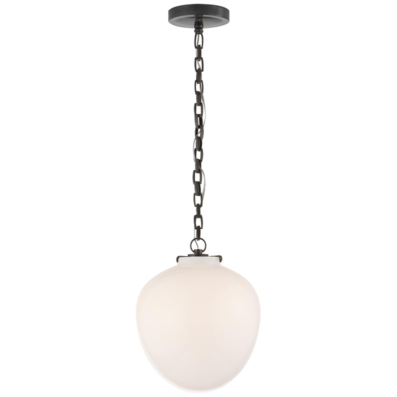 Visual Comfort Signature Collection Thomas O'Brien Katie 10 Inch Mini Pendant