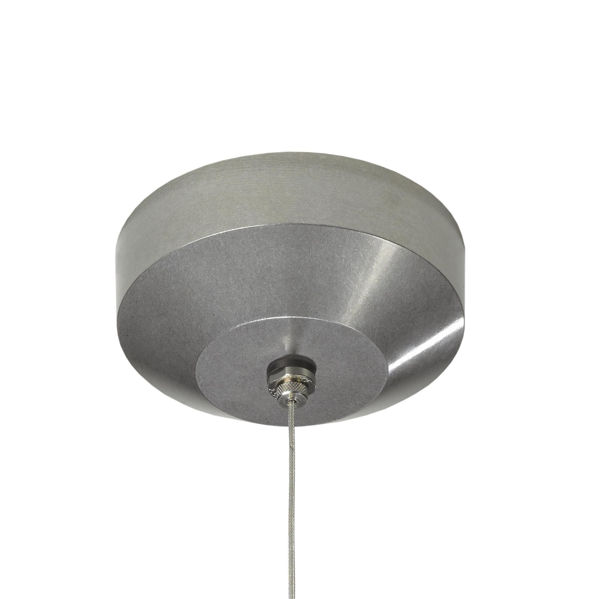 Shown in Sterling finish and Clear glass
