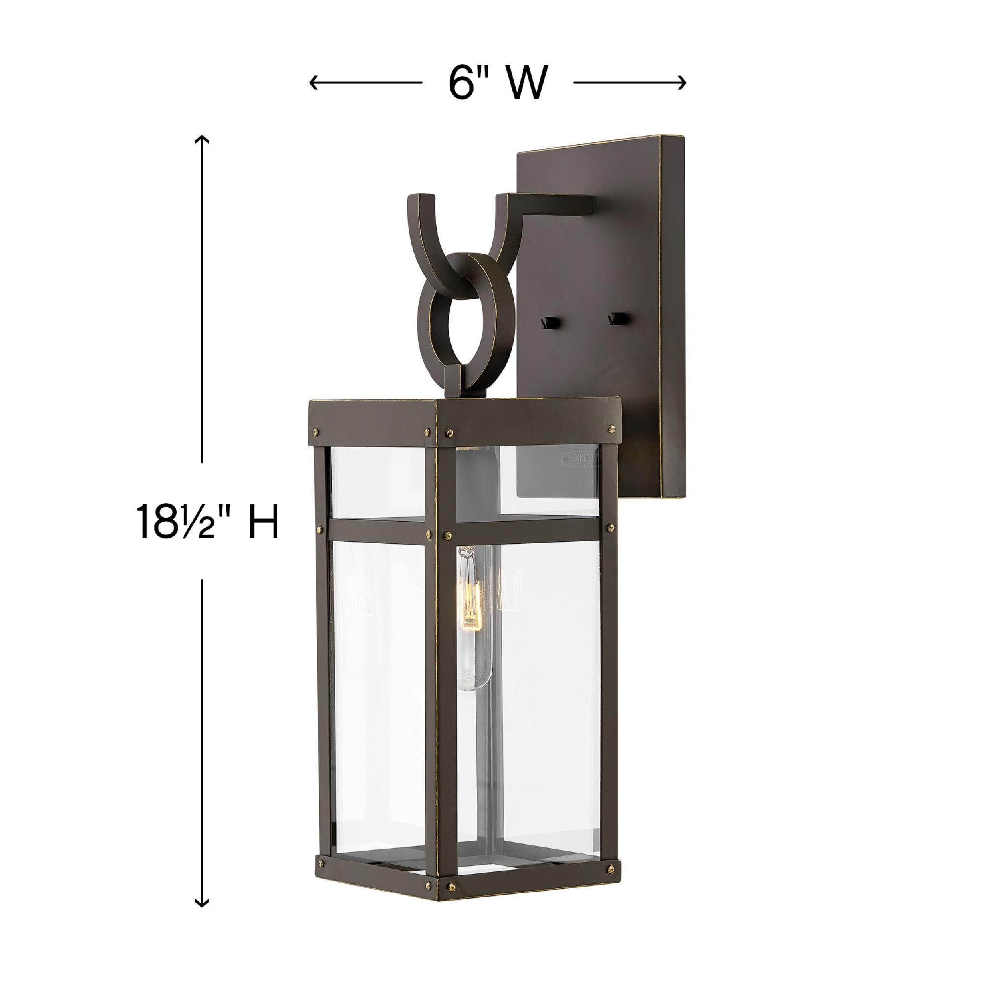 Hinkley Lighting Porter 18 Inch Tall Outdoor Wall Light