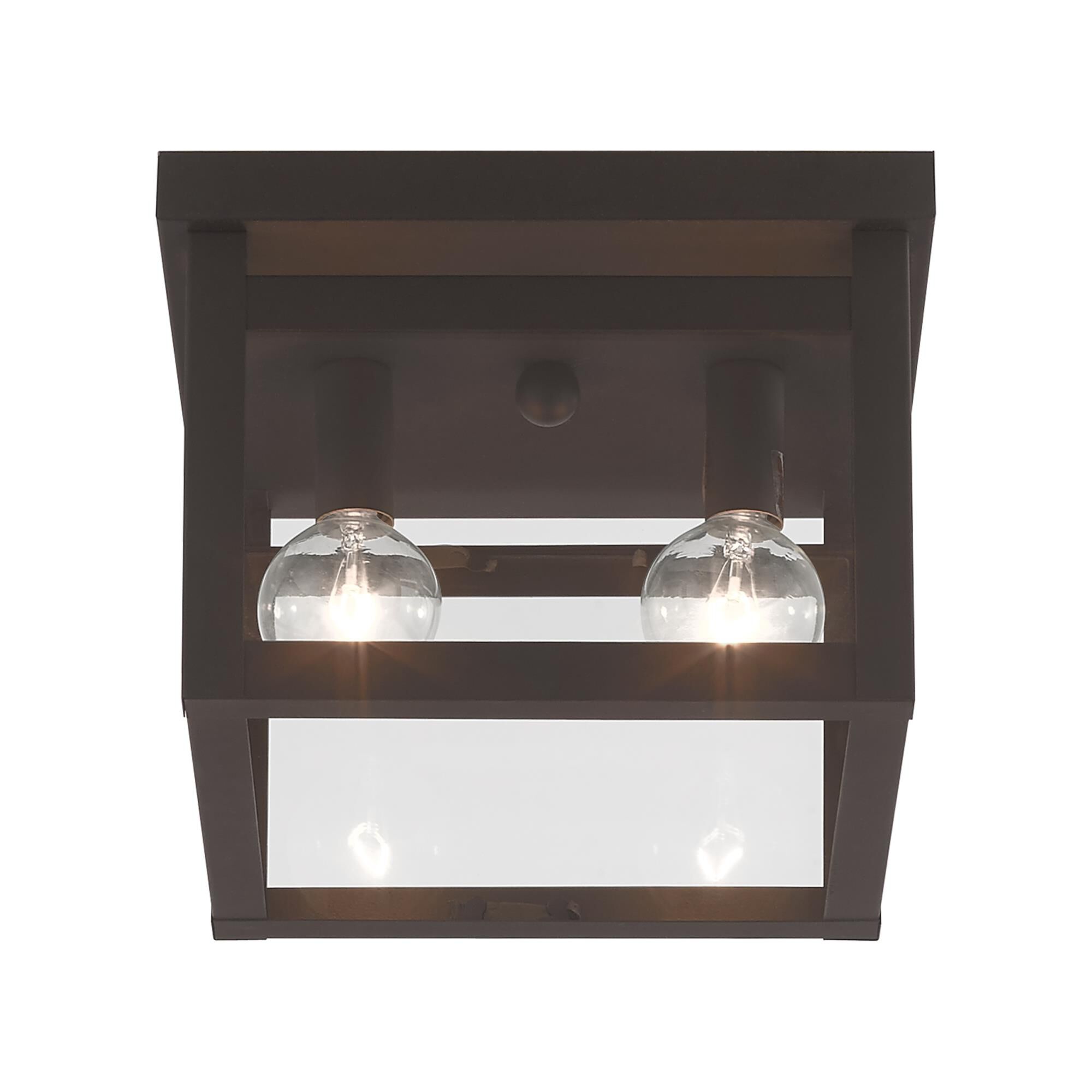 Milford 8 Inch 2 Light Flush Mount by Livex Lighting
