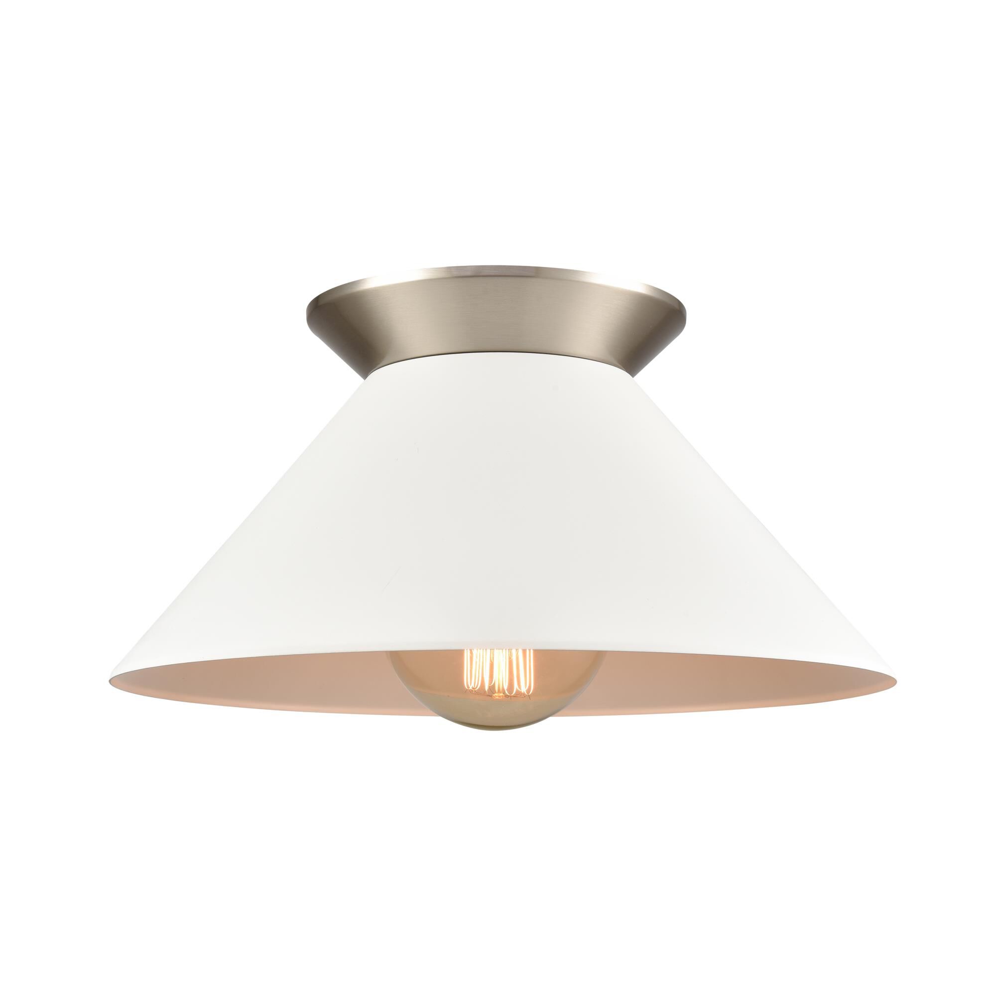 Cavendish 16 Inch 1 Light Semi Flush Mount by ELK Lighting