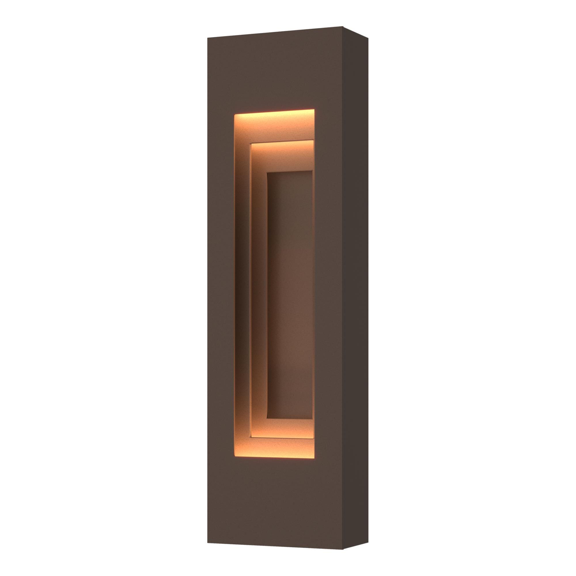 Procession 27 Inch Tall 2 Light Outdoor Wall Light by Hubbardton Forge
