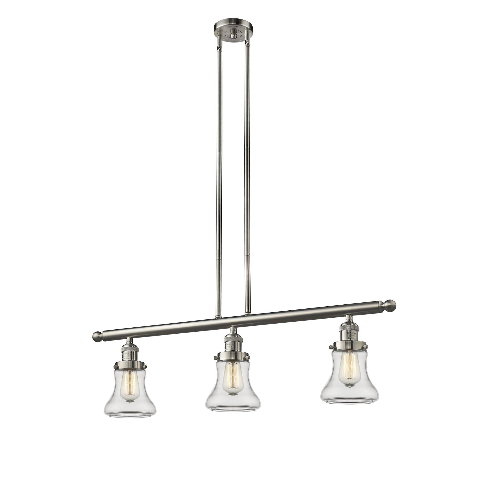 Bruno Marashlian Bellmont 36 Inch 3 Light Linear Suspension Light by Innovations Lighting